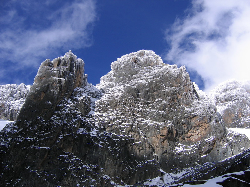 Rwenzori mountains in Africa